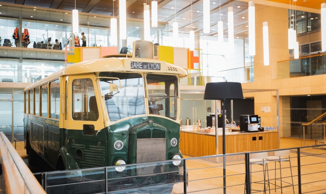 Ancien bus de la RATP