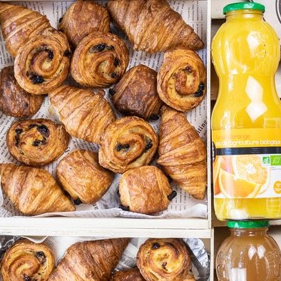 Petit déjeuner classique grand chemin